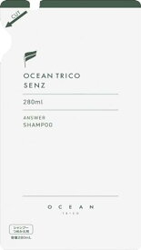 オーシャントリコ センズ (OCEAN TRICO SENZ) スカルプシャンプー詰め替え 280mL フケ用シャンプー 頭皮ケア さわやかなネ
