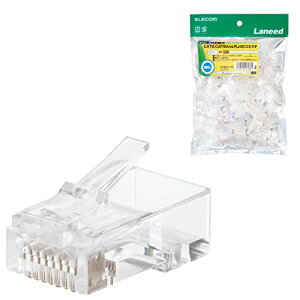 �G���R�� RJ45�R�l�N�^ CAT6�ECAT6A�Ή� �P���E�������Ή� 100���� LD-6RJ45T100RJ45�R�l�N�^(100��)