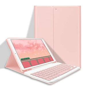 GOOJODOQ iPad 10.2 �L�[�{�[�h �P�[�X ��9/8/7���� Bluetooth �J�o�[ iPad9/8/7�ʗp �E���� �y���z��