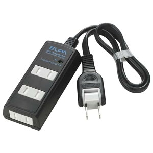 �G���p(ELPA) �R�[�h�t�^�b�v ���K�[�h �R���Z���g �����R�[�h �ϗ� 3�� 5m �� �X�C���O�v���O WBT-3050SBN(BK)