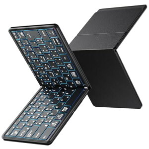 Omikamo Bluetooth��USB�������p �L�[�{�[�h �܂肽���� JIS�W�����{��z�� 7�FLED�o�b�N���C�g �y�� ���EShift�L