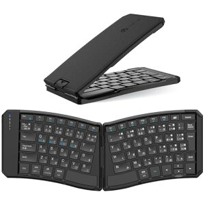 iClever �L�[�{�[�h Bluetooth �܂肽���ݎ� ���C�����X �G���S�m�~�N�X ���{��z�� �}���`�y�A�����O ���^ �y�� iphone