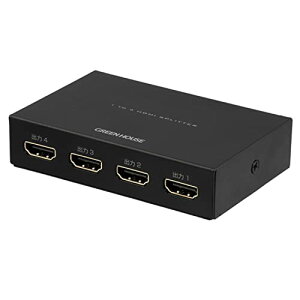 �O���[���n�E�X HDMI�X�v���b�^�[ HDMI���z�� 4K 1����4�o�� FireTVStick/FireTV/AppleTV/PS4/PS5/