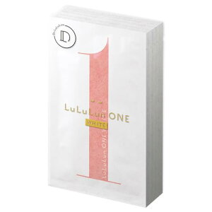LuLuLun �������� ONE WHITE �� ���ʂȓ��̃X�L���P�A �t�F�C�X�p�b�N 1����?5��