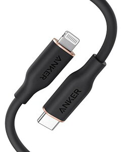 Anker PowerLine lll Flow USB-C & ���C�g�j���O �P�[�u�� MFi�F�� Anker���܂Ȃ��P�[�u�� USB PD��