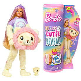 バービー(Barbie) キュートアップ きぐるみバービー ライオン 【着せ替え人形】【ドール&アクセサリー】 【3才~】 HKR06