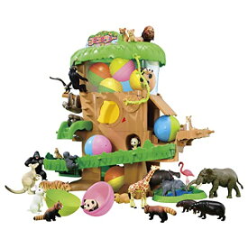 タカラトミー 『 アニア どうぶつあつまれ ガチャっとコロコロツリー 』 動物 恐竜 リアル 動く フィギュア おもちゃ 3歳以上 玩具安全基準