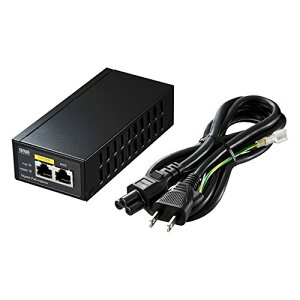 �T�����T�v���C PoE�C���W�F�N�^�[ IEEE802.3af/at �M�K�r�b�g�Ή� AUTO-MDIX�@�\���� LAN-GIHINJ2