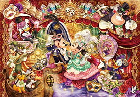 1000ピース ジグソーパズル ディズニー 華麗なるマスカレードへの招待【ピュアホワイト】(51×73.5cm)
