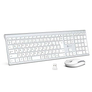 iClever �L�[�{�[�h���C�����X�L�[�{�[�h�}�E�X�Z�b�g���{��JIS�z�� �É� �����^ type c�[�d�� �t���T�C�Y �e���L�[�t�� �}�E�X3