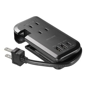 �T�����T�v���C �d���^�b�v �R�[�h������莮 PD33W (AC�R���Z���g3���{Type-C×1�{USB-A×2) ���o�C�� ���^ �u���b�N