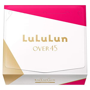 LuLuLun �������� OVER45 �J�����A�s���N�i���C�X�g�j 32���� �p�b�N �t�F�C�X�p�b�N �V�[�g�}�X�N ��e�� ���{�� ��l��