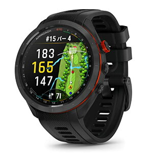 K[~(GARMIN) Approach S70 47mm Black AMOLED(L@EL)fBXvC StEHb` GPS}bv