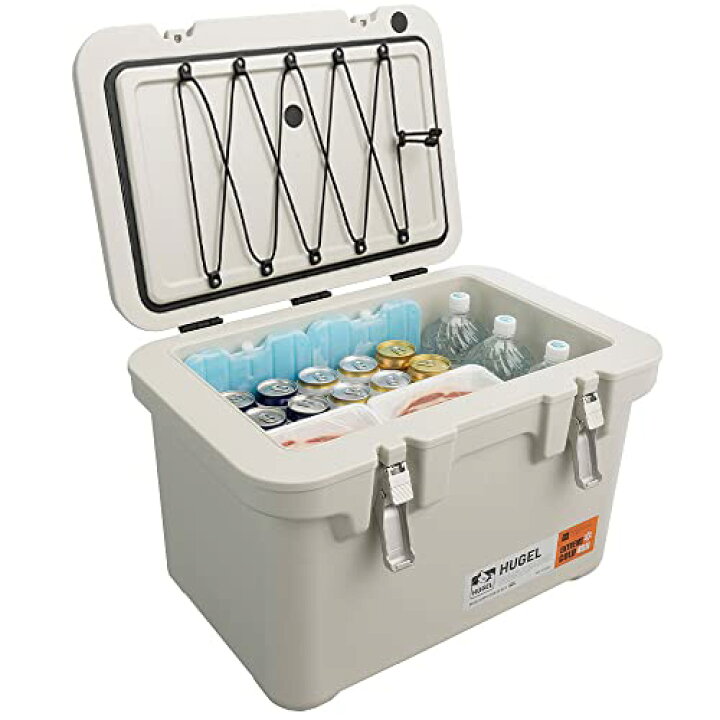 アイリスオーヤマ(IRIS OHYAMA)【55時間保冷】 アイリスオーヤマ HUGEL 真空断熱クーラーボックス 40L チャコ- ☆保冷剤セット☆  クーラーボックス HUGEL 40L 約13.3日保冷 6面真空断熱パネル 真空断熱 VITC-40 チャコ－ルグレー 1923166 │ アイリスオーヤマ公式通販 ...