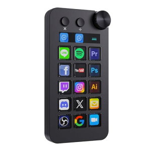 TreasLin �X�g���[���R���g���[���[ 18 �}�N���L�[ �X�g���[���h�b�N - �A�v����\�t�g�E�F�A�ŃA�N�V�������g���K�[�A�X�g���[�~���O�R