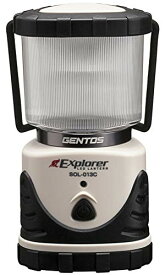 GENTOS(ジェントス) LED ランタン 単3電池式 530ルーメン エクスプローラー SOL-013C キャンプ アウトドア ライト 照明