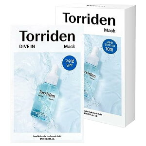 �g���f�� Torriden �_�C�u�C���}�X�N �p�b�N10���� �y�����E���K�i�z�t�F�C�X�p�b�N �V�[�g�}�X�N �q�A�������_ �؍��R�X�� �����`���[