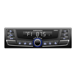 MAXWIN 1DIN �J�[�I�[�f�B�I ���f�B�A�v���[���[ �y�������X�^�C���b�V���f�U�C���z Bluetooth �ԍ� AUX USB micr