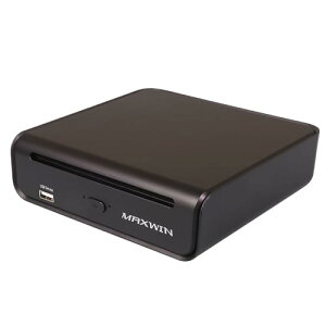 MAXWIN Car AI BOX DVD/CD�h���C�u ��̌^ Android13 �Ԃ�YouTube Netflix���� DVD�v���[���[