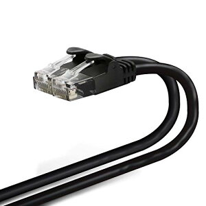 �G���R�� LAN�P�[�u�� CAT6 5m �ܐ܂�h�~�R�l�N�^ ���炩 �u���b�N LD-GPY/BK5