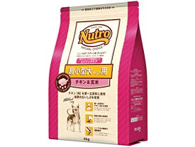 nutro ニュートロ ナチュラルチョイス 超小型犬4kg以下用 エイジングケア チキン&玄米 4kg ドッグフード