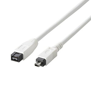 �G���R�� FireWire�P�[�u�� (IEEE1394b 9pin to 4pin) 1m IE-941WH