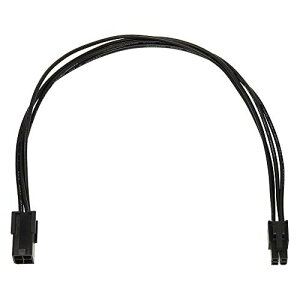 AINEX ATX12V�p�d�������P�[�u�� 30cm �u���b�N PX-007B-BK