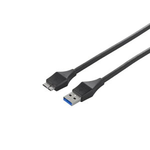 �o�b�t�@���[ BUFFALO ���j�o�[�T���R�l�N�^�[ USB3.0 A to microB �P�[�u�� �u���b�N 3m BSUAMBU330BK