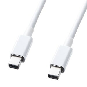 �T�����T�v���C MiniDisplayPort�P�[�u��(�~�jDisplayPort�I�X-�~�jDisplayPort�I�X) 2.0m �z���C�g K