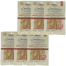 ドギーマン 無添加良品 国産鶏のむね肉ほぐれるスティック 75g×6袋