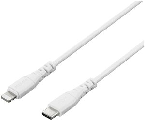 BUFFALO USB2�D0 Type�|C �| Lightning PD�Ή��P�[�u�� 2�D0m �z���C�g BU2CL20WH