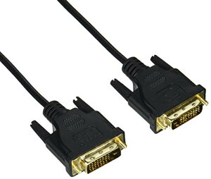 �ϊ����l DVI-D(24+1�s��)�V���O�������N�ڑ��P�[�u�� [ �I�X - �I�X ] [ 1.8m ] �ɍ�/�����b�L�[�q DVIDS-18G