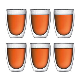BODUM ボダム PAVINA パビーナ ダブルウォール グラス 350ml 6個 セット 4559-10-12J クリア