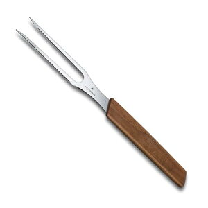 VICTORINOX(�r�N�g���m�b�N�X) �J�[�r���O�t�H�[�N 15cm �E�b�h �X�C�X���_�� ���p �r�[�t BBQ 6.9030.15G