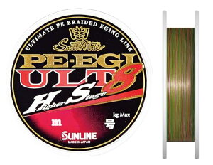 �T�����C��(SUNLINE) PE���C�� �\���e�B���C�g PE�G�M ULT HS8 180m 0.6�� 4.5kg 8�{ �z���C�g�E�s���N�E���C