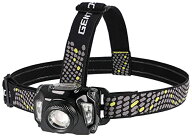 GENTOS(ジェントス) LED ヘッドライト 【明るさ500ルーメン/実用点灯3時間/耐塵/防滴】 単4形電池3本また…