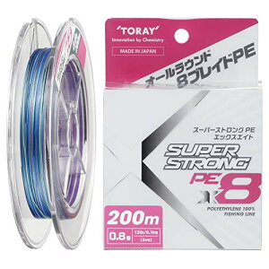 ����(TORAY) ���C�� �X�[�p�[�X�g�����OPE X8 200m 0.8��