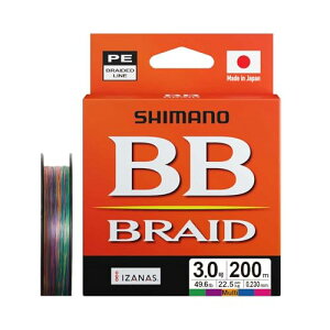 �V�}�m(SHIMANO) PE���C�� BB�u���C�h 200m LD-M64Y 3.0�� �}���`�J���[