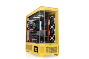 Thermaltake View 600 TG Butter Caramel �t���^���[ PC�P�[�X CA-11H-00FMWN-00 CS93
