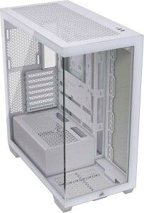 CORSAIR 3500X Tempered Glass �~�h���^���[PC�P�[�X �z���C�g CC-9011277-WW