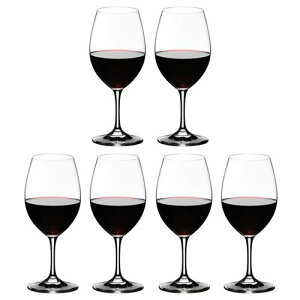 �y�y���C���O���X�܂Ƃߔ���6�r�z���[�f�� (RIEDEL) �I���@�`���A ���b�h���C�� 350ml 6�Z�b�g 6408/00