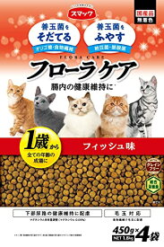 スマック フローラケアCAT グレインフリー フィッシュ味 1.8kg 白