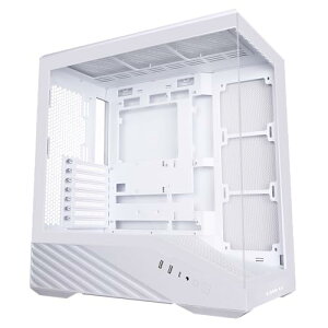 Lian Li VECTOR V100 White �s���[���X PC�P�[�X LED�X�g���b�v �����W���X�y�[�X [V100W]