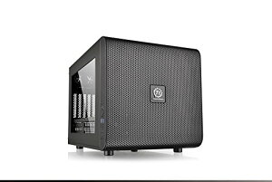 Thermaltake Core V21/Black/Win/SECC ����Ή��L���[�uPC�P�[�X CS5068 CA-1D5-00S1WN-0