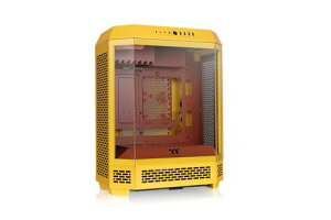 Thermaltake The Tower 600 Butter Caramel 3�ʋ����K���X�p�l���̗p ���p���X�^�C�� �~�h���^���[ ATX