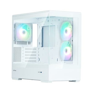 ZALMAN P30 White V2 CS9090 �~�j�^���[�^PC�P�[�X - Micro-ATX/Mini-ITX�Ή��AGPU��420mm��