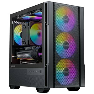 Okinos Cypress 3 ARGB Wood Micro-ATX�Ή��~�h���^���[�P�[�X �u���b�N