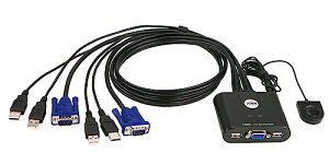 ATEN 2�|�[�g USB �P�[�u��KVM CS22U
