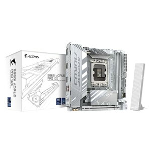 GIGABYTE B860I AORUS PRO ICE - Intel �p �z���C�g�F Mini-ITX ���^PC�����Q�[�~���O�}�U�[�{�[�h