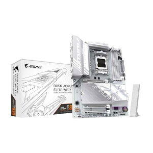 GIGABYTE B850 AORUS ELITE WIFI7 ICE - AMD Ryzen �p �z���C�g�F ATX ��ʃQ�[�~���O�}�U�[�{�[